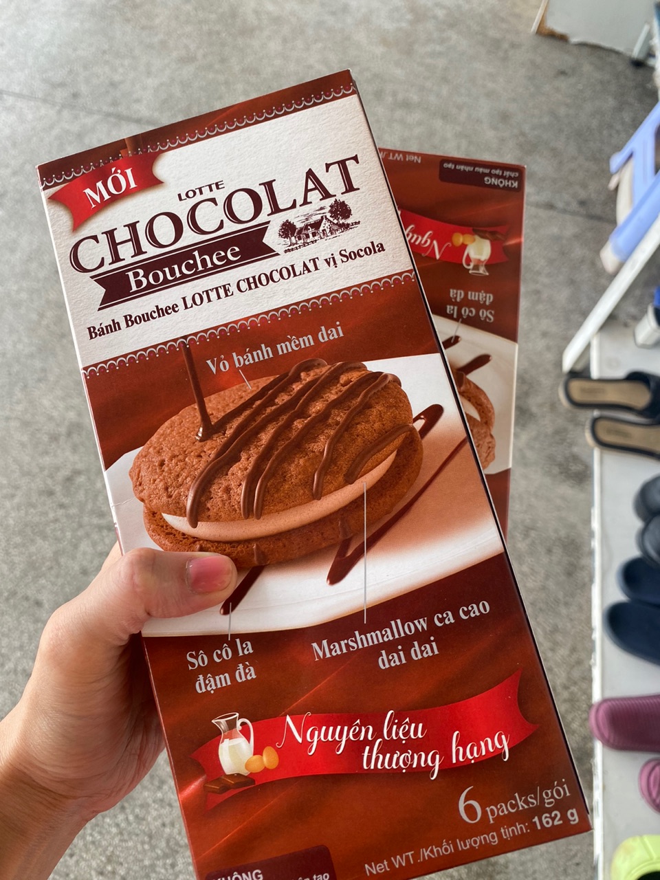 Bánh Lotte Chocolat