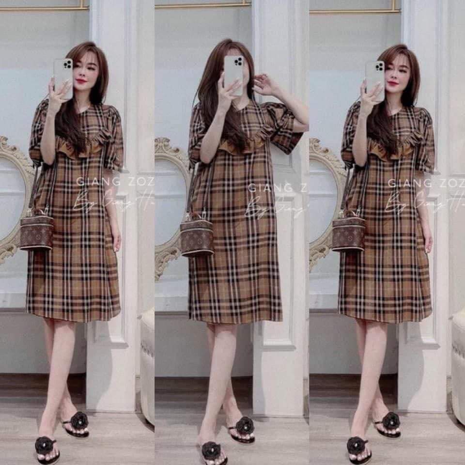 VÁY  BẦU XINH CHẤT MÁT