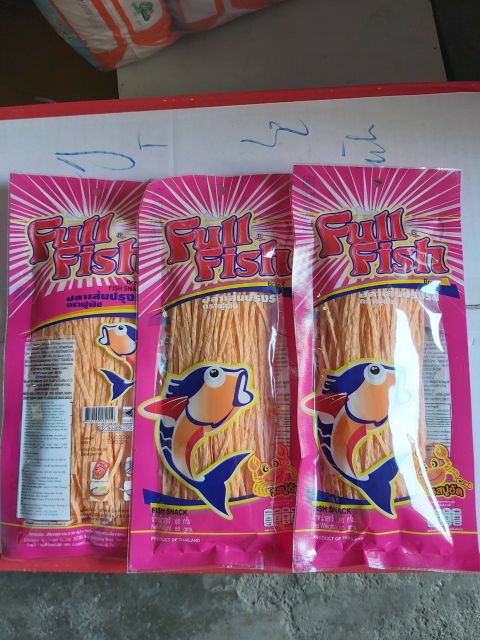 Cá khô sợi Full Fish 70g thái lan 4 vị( Mẫu mới)