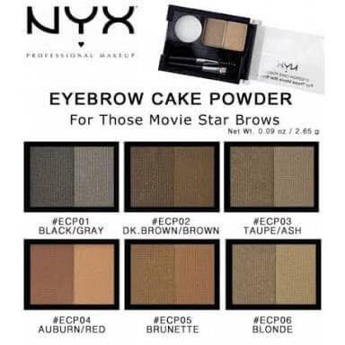 BỘT TÁN LÔNG MÀY NYX EYEBROW CAKE POWDER