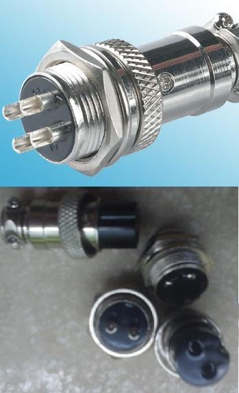 Bộ Giắc Cắm Đực Cái GX16 2 Chân