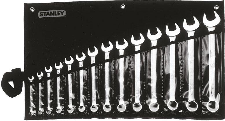 3/8-1 1/4inch bộ cờ lê vòng miệng 14 chi tiết hệ inch stanley 87-709-1