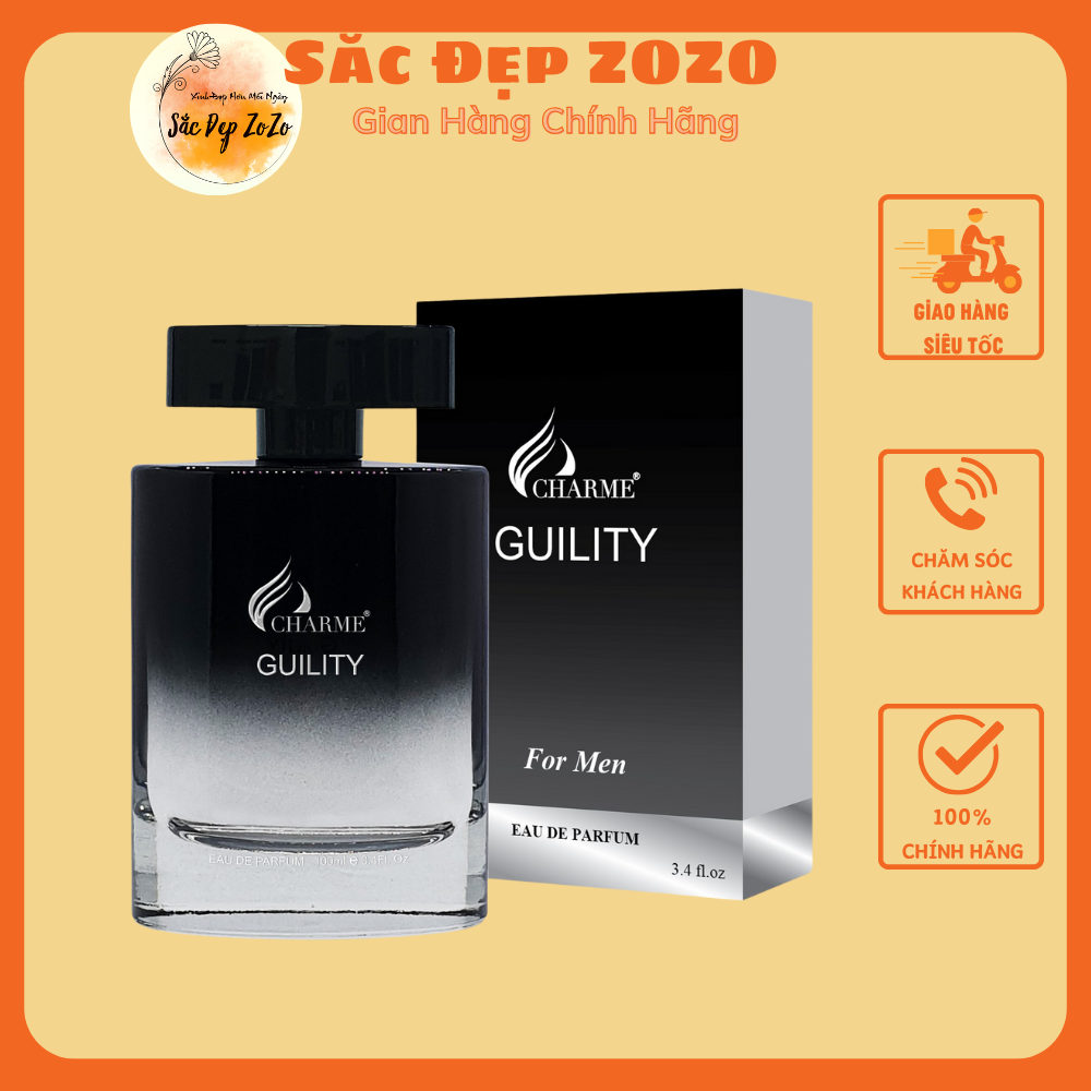 [Mẫu Mới] Nước Hoa Guility Nam Chai 100ml