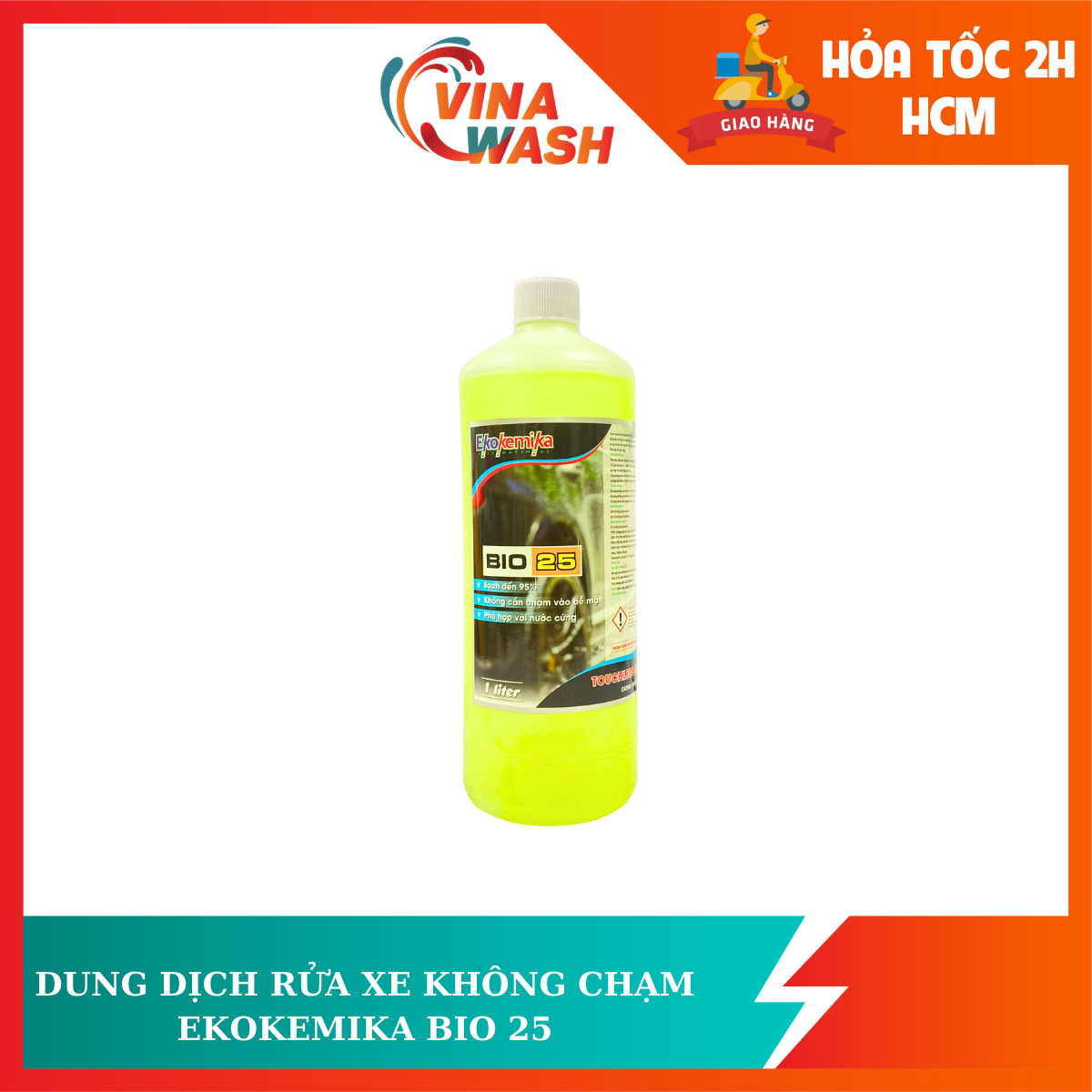 Dung dịch rửa xe không chạm Ekokemika Bio25