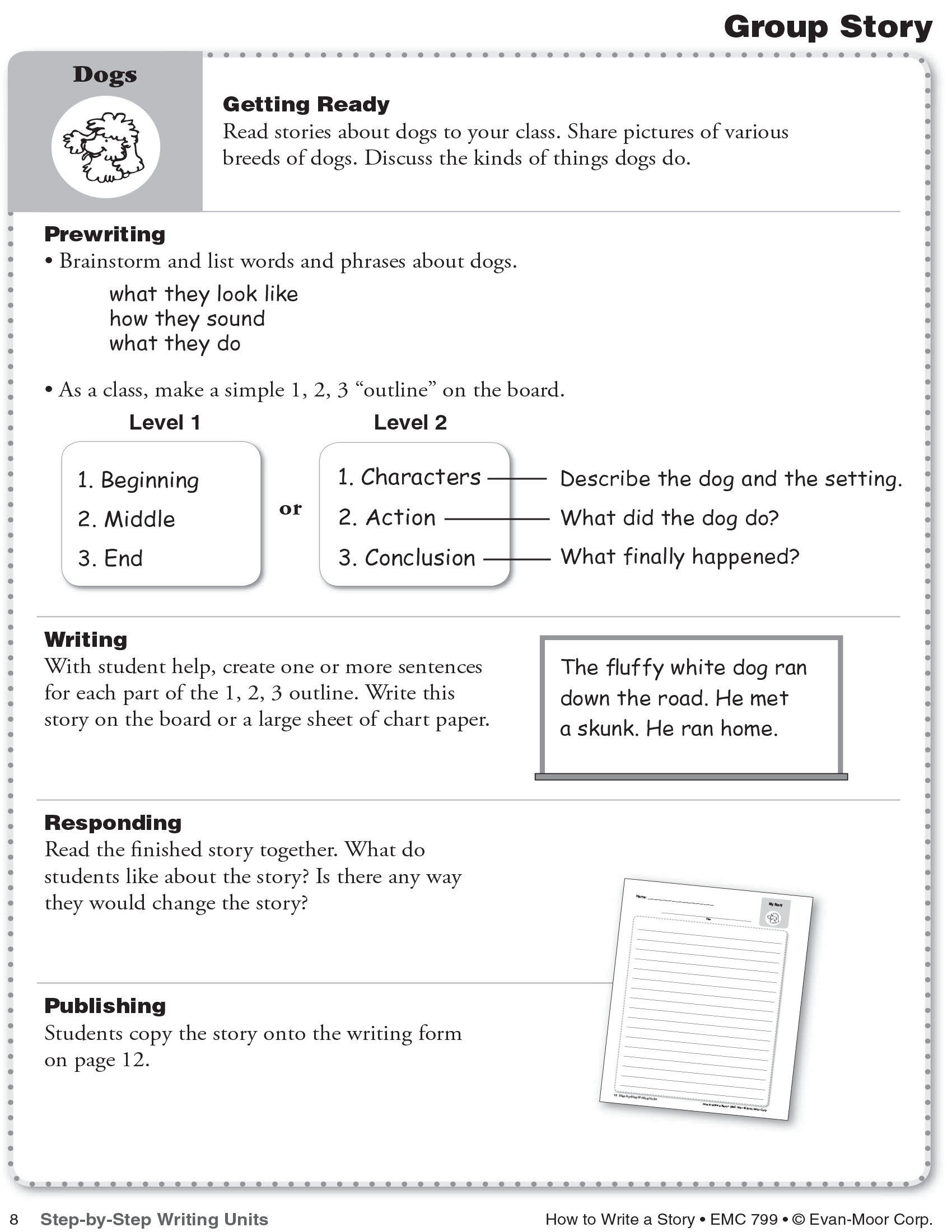 How to write a story grade 1-3 (Sách đen trắng)