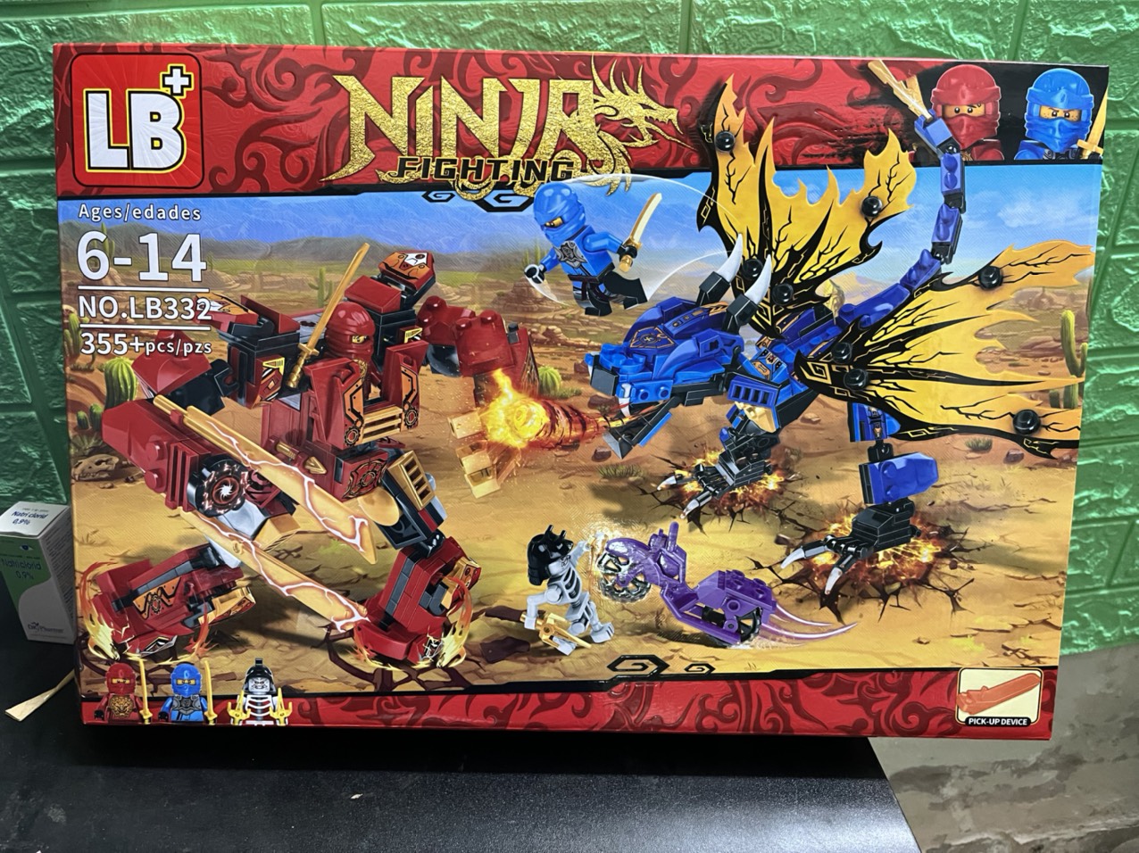 Đồ chơi lắp ráp LEGO  Ninja Gold Mecha