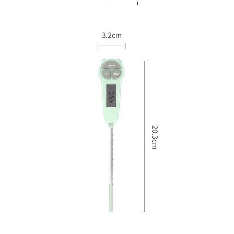 Nhiệt kế đo nước pha sữa, đo nhiệt độ nước, thức ăn Misuta Sang trọng, chính xác