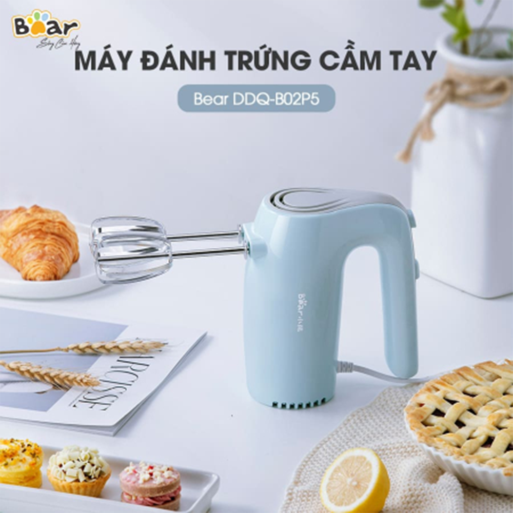 Máy đánh trứng cầm tay Bear DDQ-B02P5