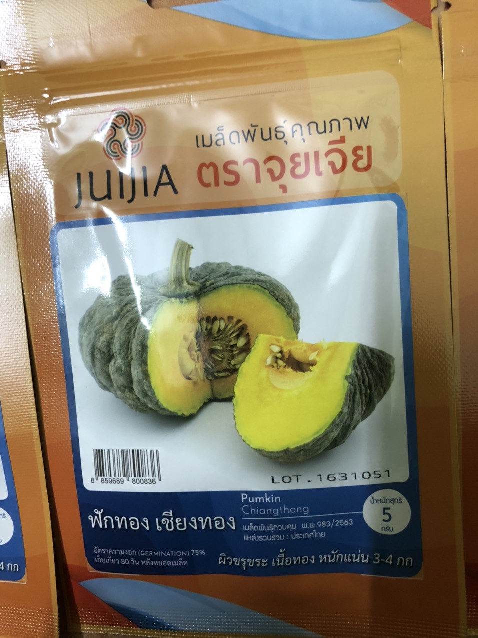 hạt giống bí ngô sữa nhập khẩu thái lan