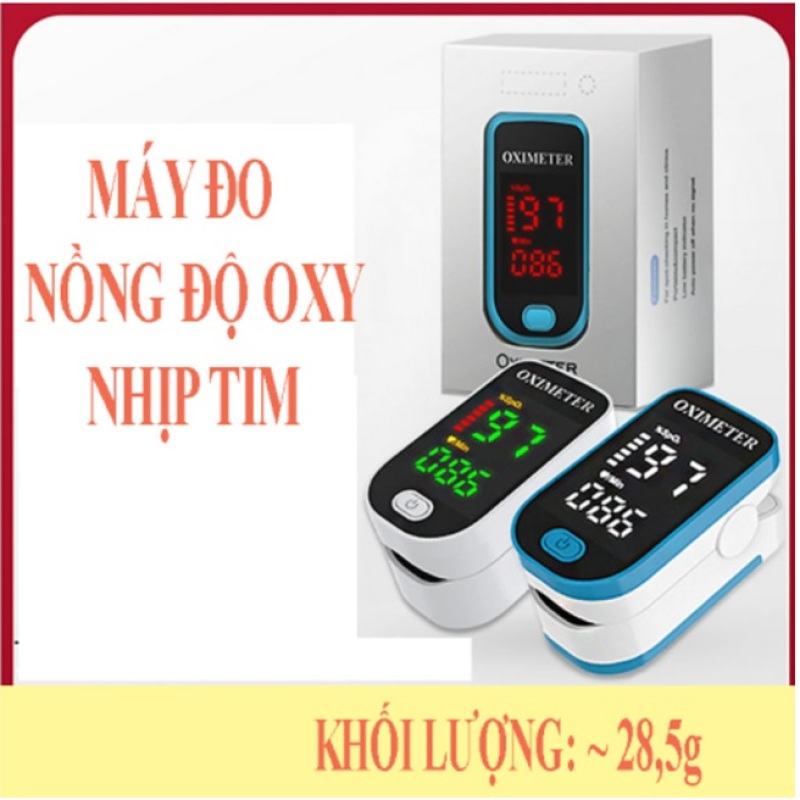 Nơi bán Máy đo nồng độ Oxy kẹp ngón tay Oximeter QC-01