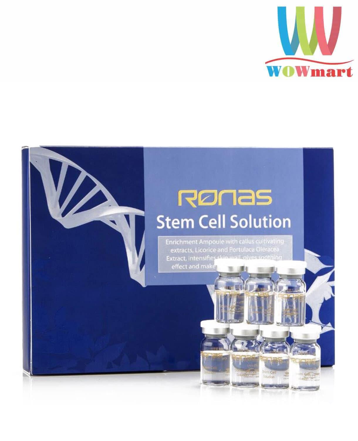 [Hoàn Tiền 8%]Tế Bào Gốc Ronas Stem Cell Solution ( Full Hộp 10 lọ chính hãng )