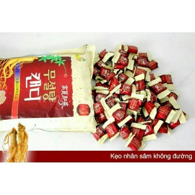 Kẹo Nhân Sâm Không Đường Hàn Quốc 500g