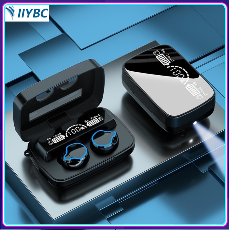 Tai Nghe Bluetooth Không Dây M9 Bluetooth Phiên Bản 5.0, Tai Nghe Không Dây M9 Phù Hợp Với Iphone, Samsung, Oppo, Huawei, Redmi Và Các Dòng điện Thoại Di động Khác