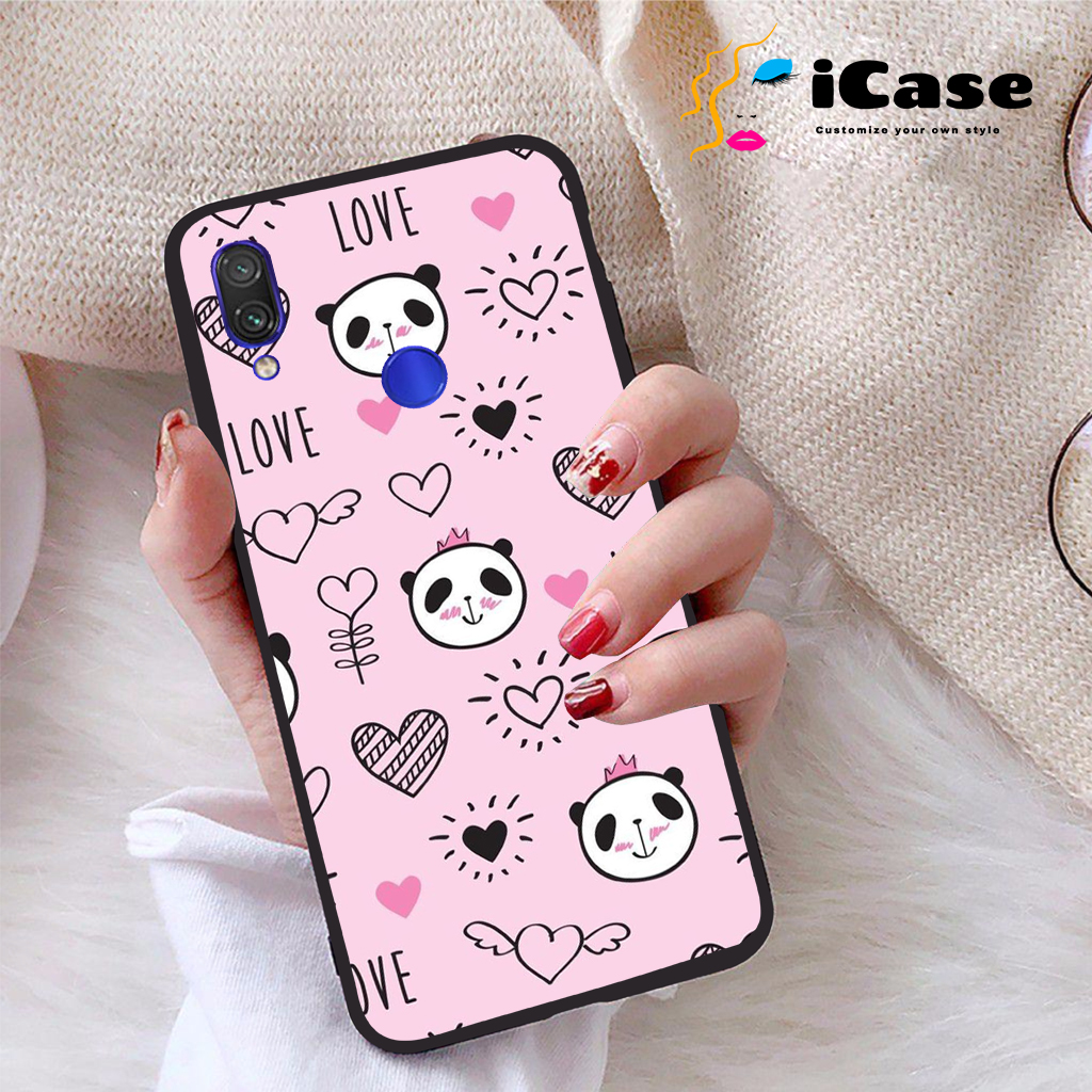 Ốp lưng xiaomi redmi note 7 viền dẻo tpu bst panda