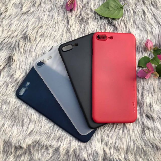 Ốp lưng memumi nhám siêu mỏng iphone 7plus / 8plus chính hãng123123