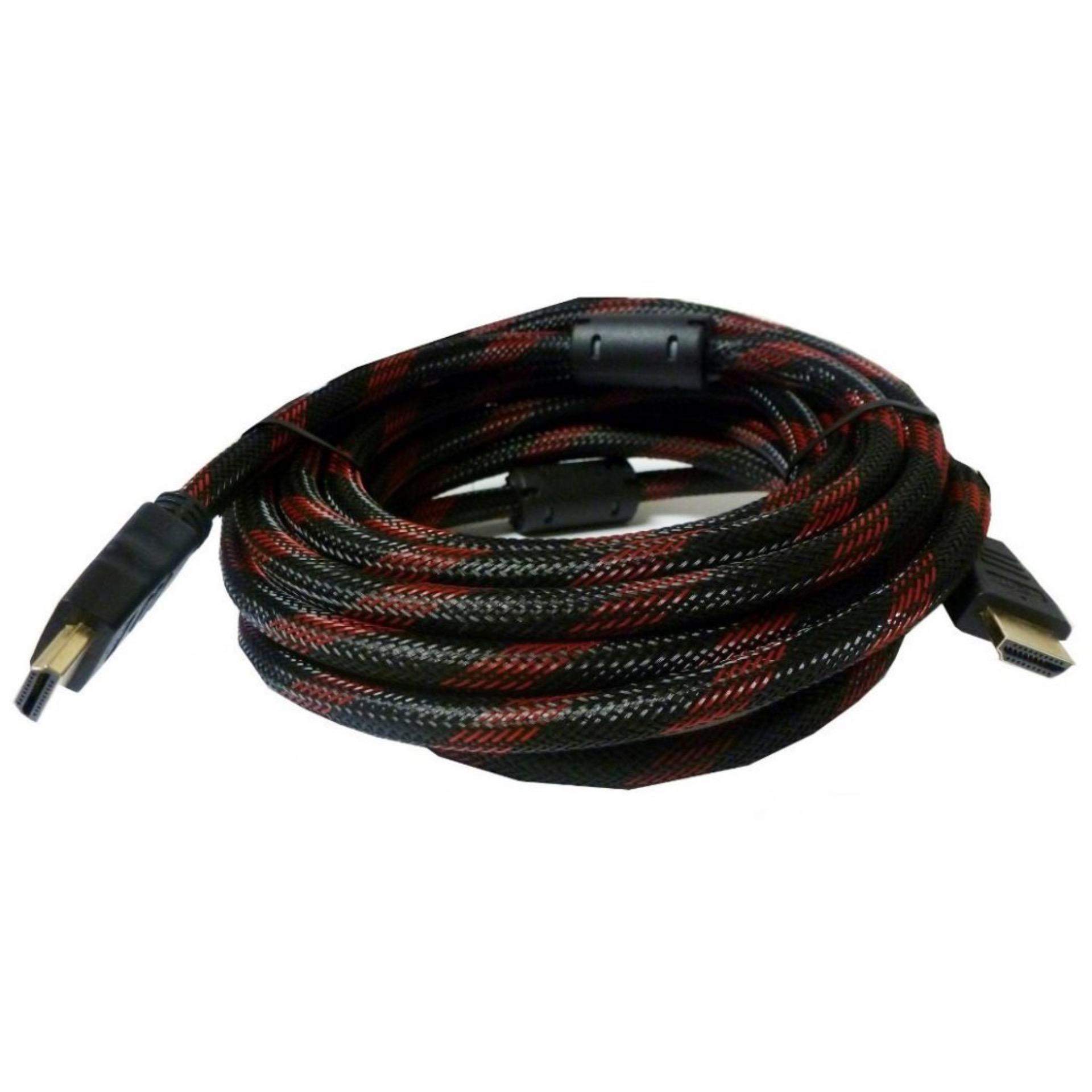 Cáp tín hiệu HDMI chống nhiễu dài 20m (Đen phối đỏ)