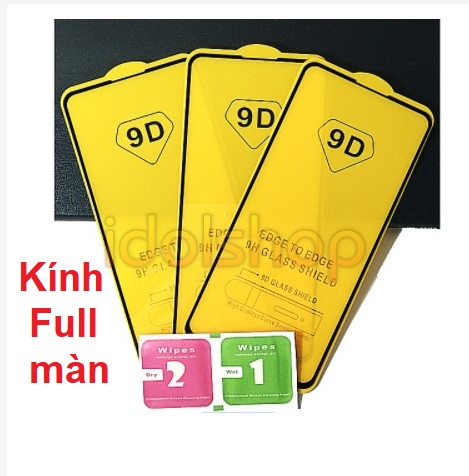 Cường lực 9D full màn Realme Q / Realme 5 Pro / Realme 5 full keo thế hệ mới