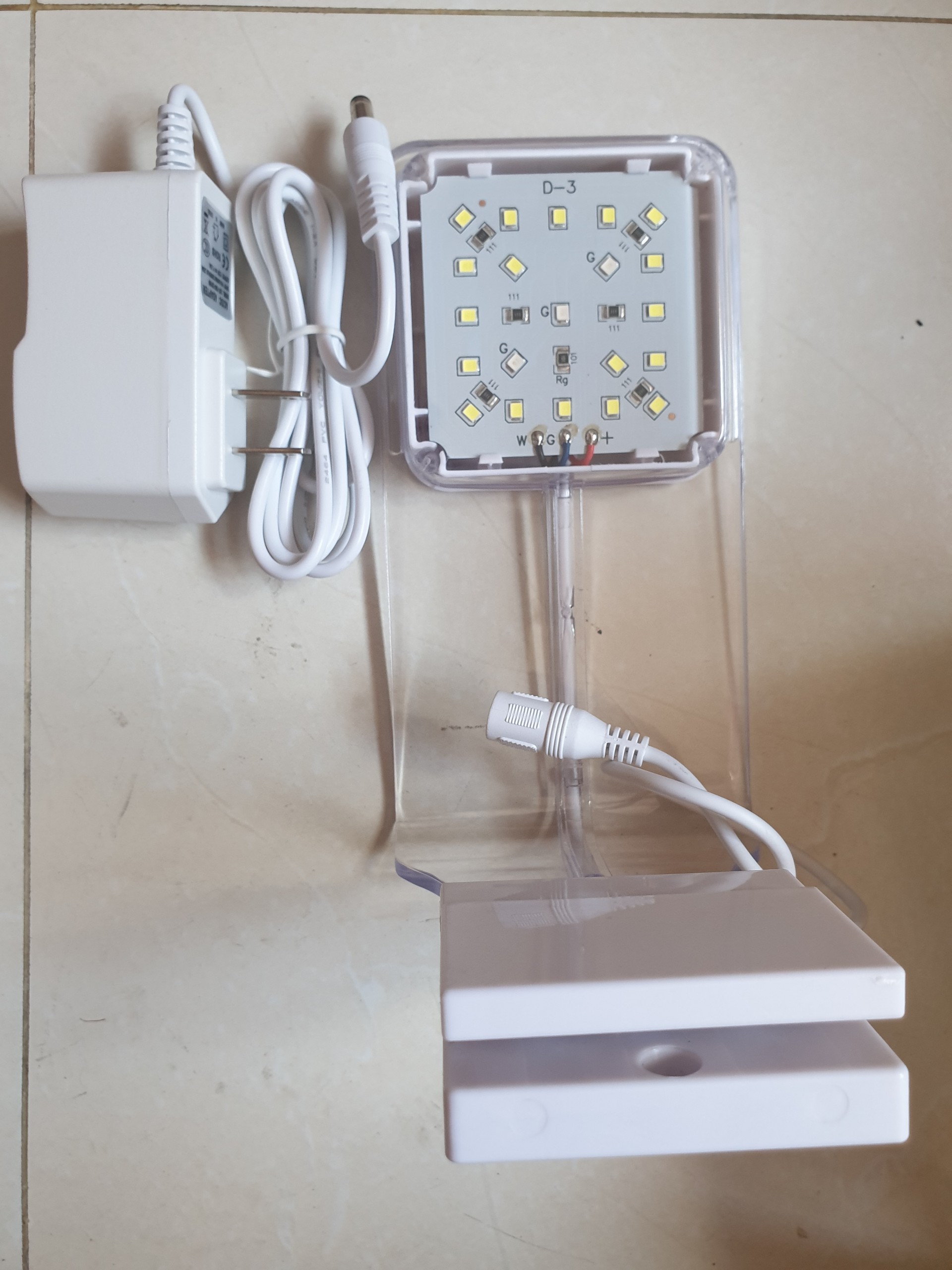 Led Kẹp Siêu Sáng Cho Hồ Cá Cảnh 3.8W - Jeneca D3