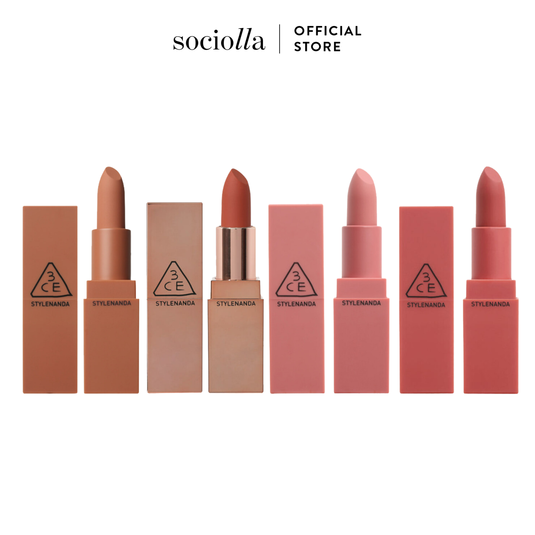 [HSD Trước T8/2025] Son Thỏi 3CE Matte Lip Color