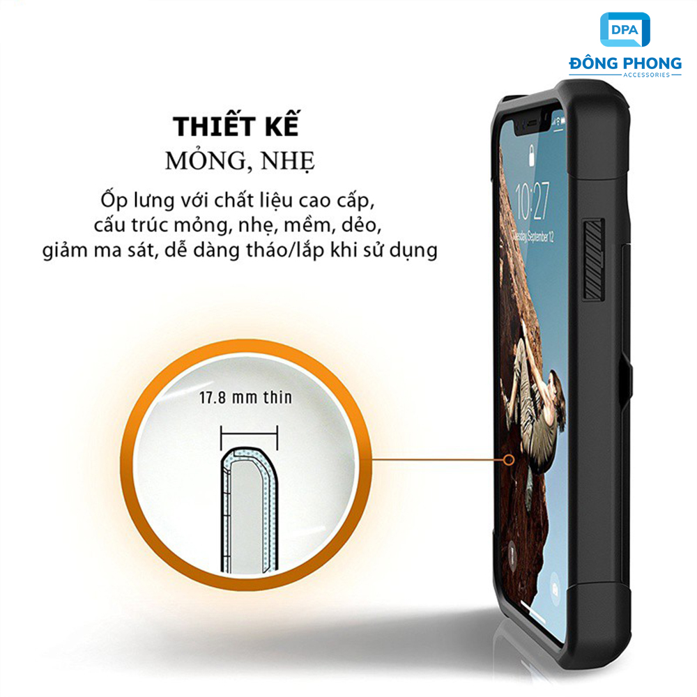 Ốp Lưng Quân Đội UAG Cho iPhone Chống Va Đập