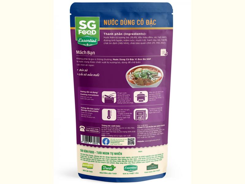 Nước dùng cô đặc vị bún bò 180g