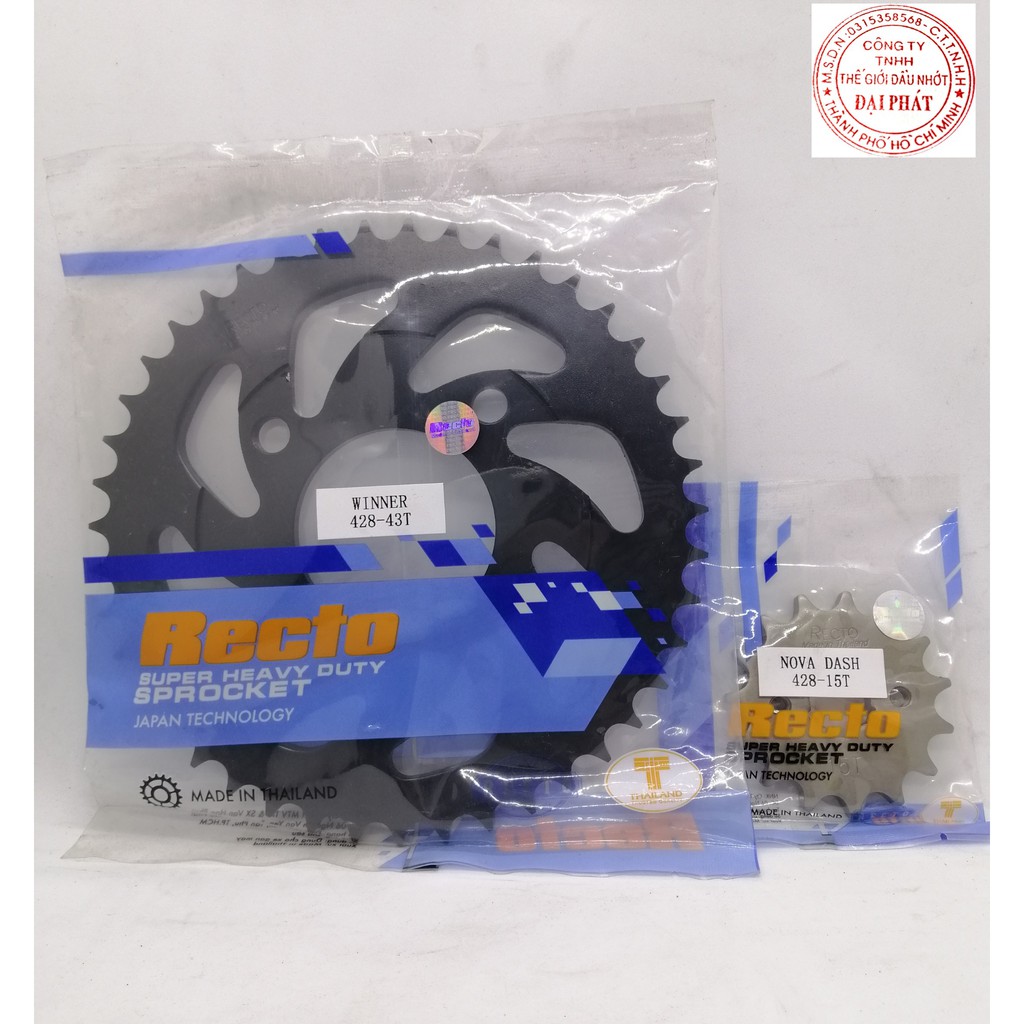 [HCM]Nhông dĩa Recto dành cho Winner/Sonic (Hàng chính hãng)