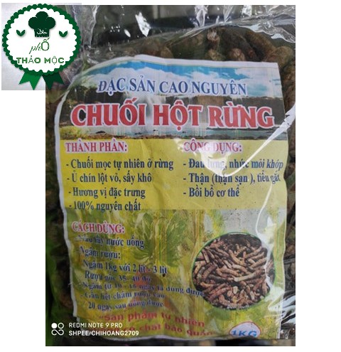 1kg Chuối Hột Rừng