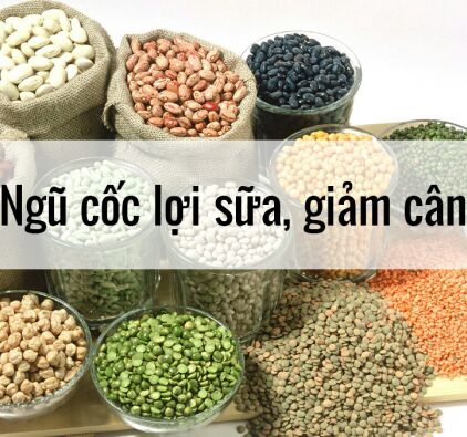 1kg bột ngũ cốc lợi sữa giảm cân