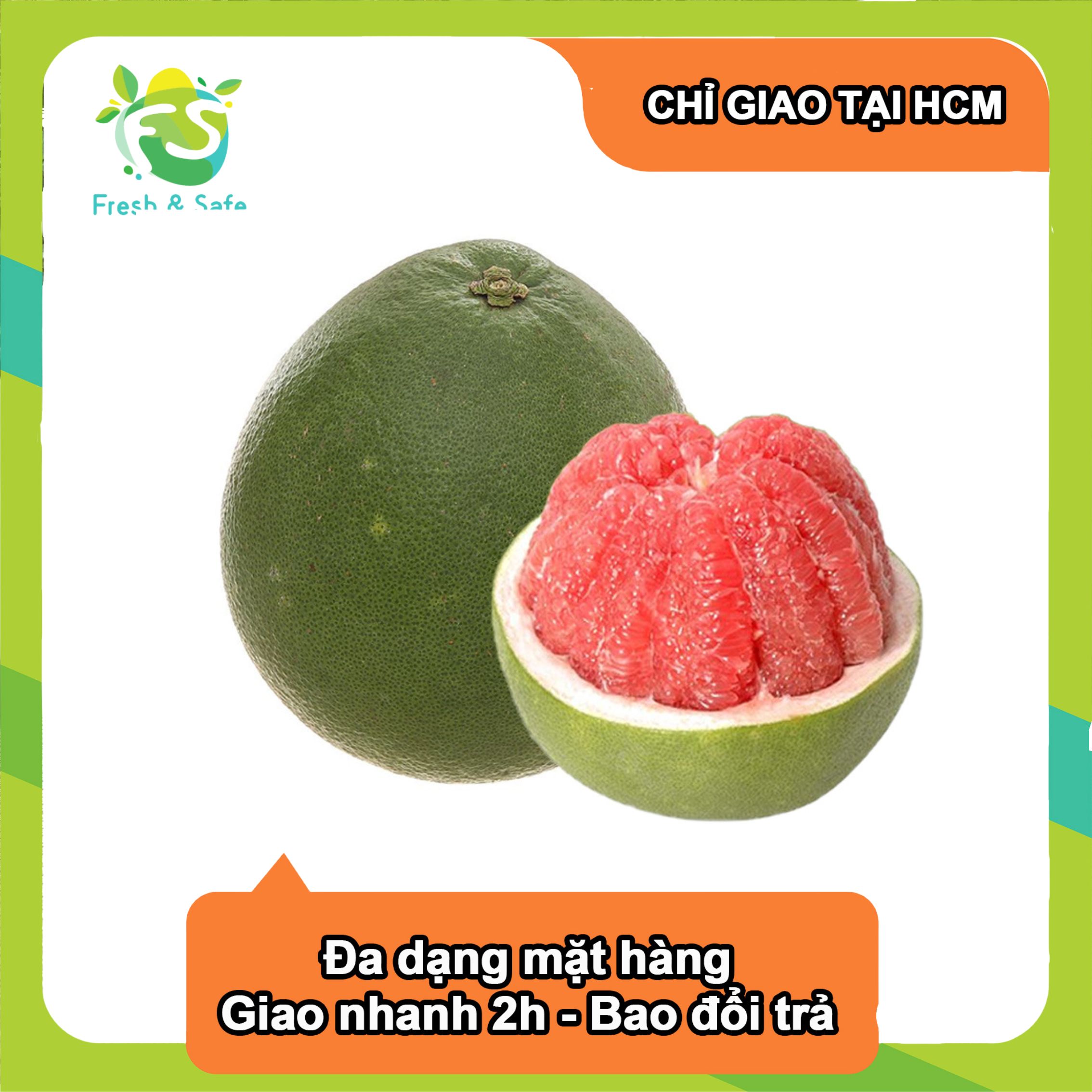 [Chỉ Giao HCM] Bưởi Da Xanh Túi Lưới - trái 1.5kg