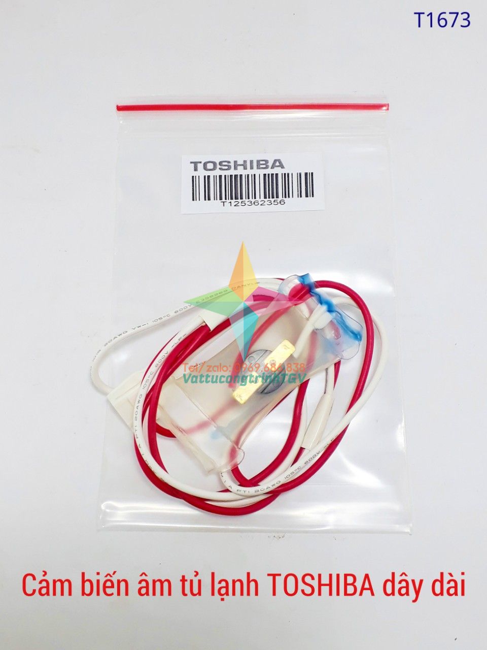 Sensor cảm biến âm cho tủ lạnh TOSHIBA dây dài