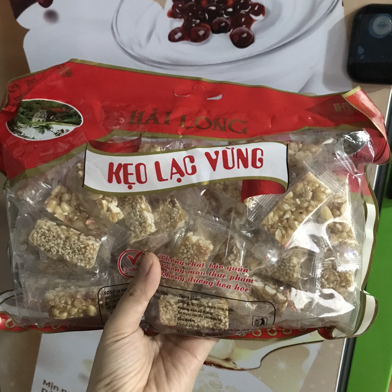 Kẹo Lạc Vừng đặc sản Thái Bình gói 500g