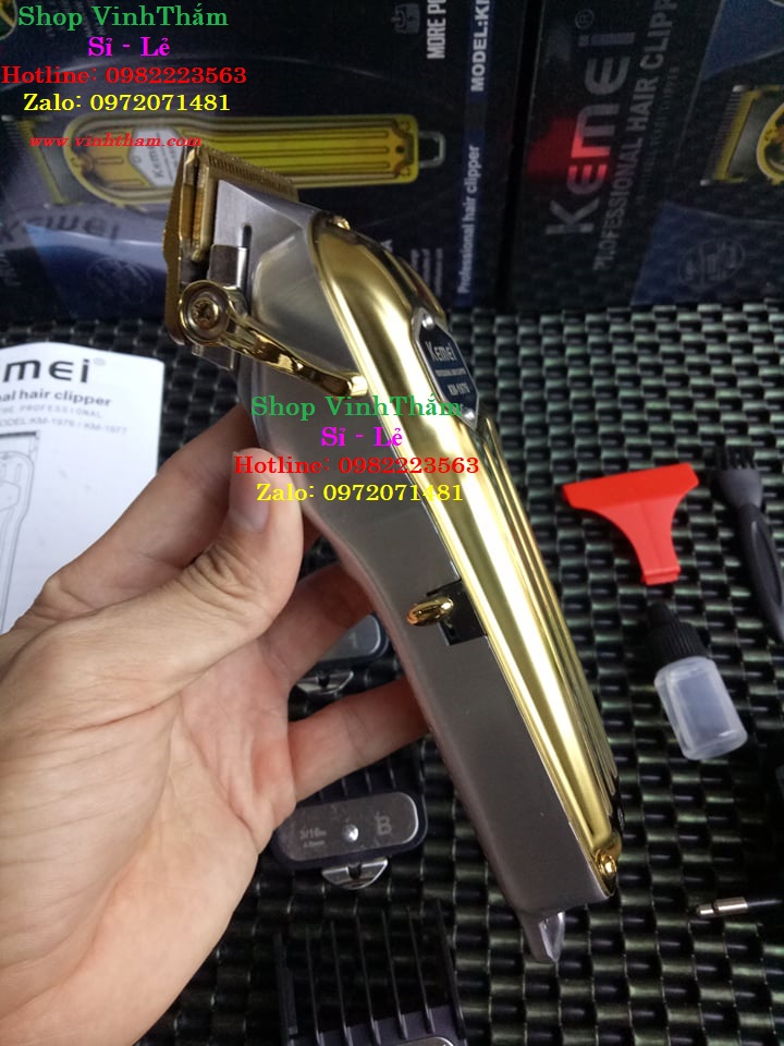 Tông đơ cắt tóc  Kemei Km1976 Gold