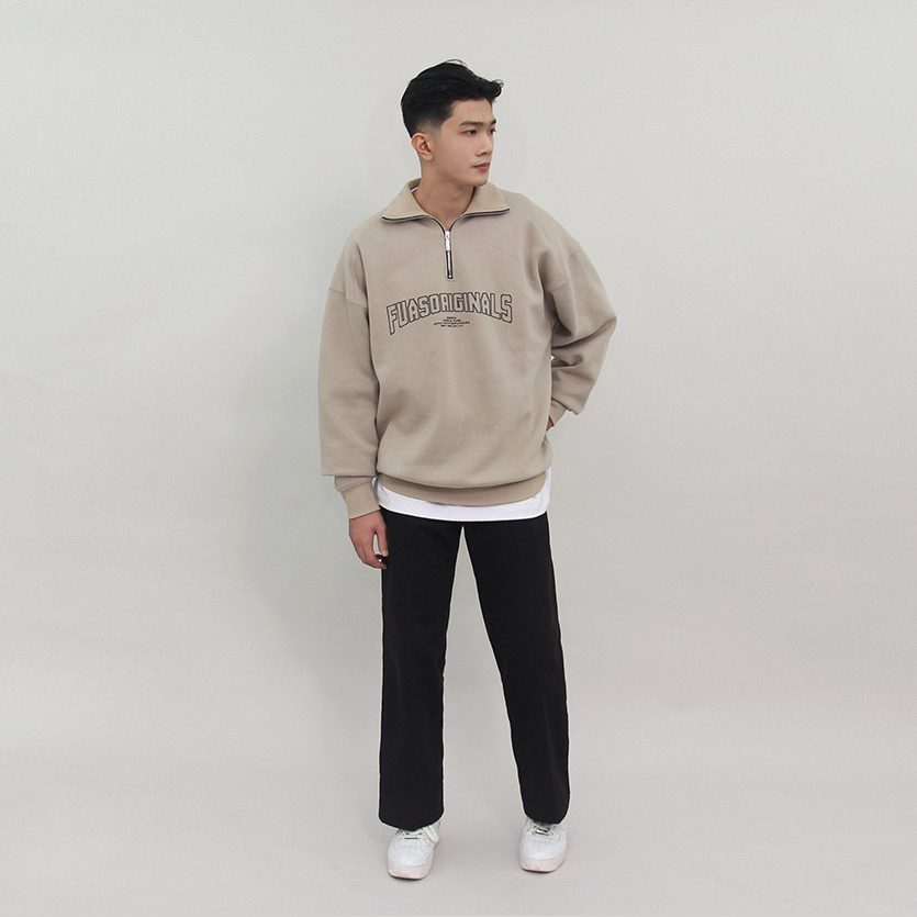 Áo FUAS LINE:PIXEL TYPE SWEATSHIRT