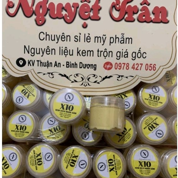Kích trắng nhân sâm X10
