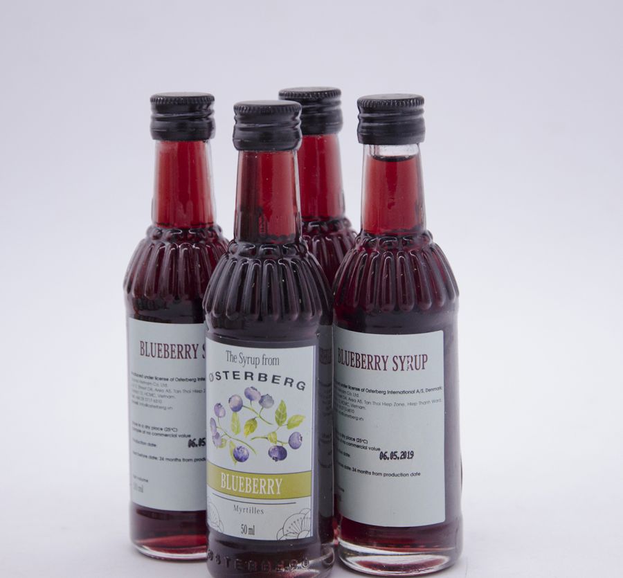 Syrup Osterberg Blueberry (Việt Quất) 750ml