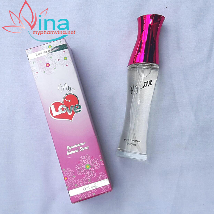 Nước hoa My Love 35ml (màu hồng)