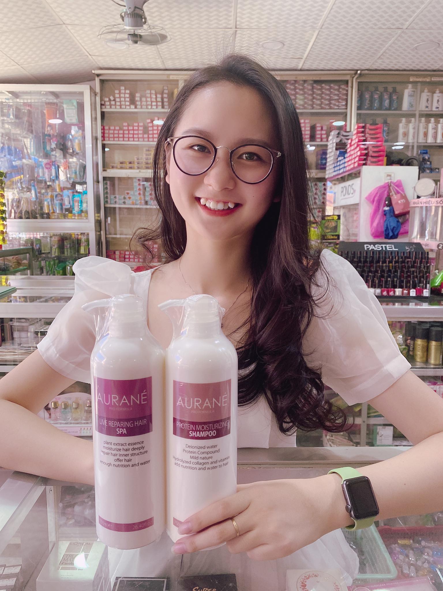 Dầu gội phục dưỡng ngăn rụng aurane pháp chính hãng