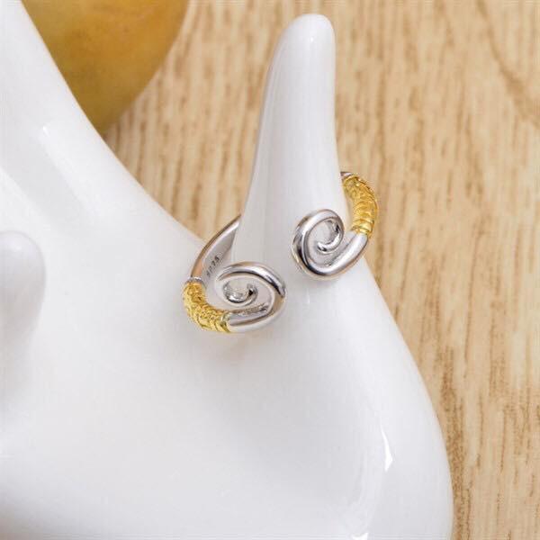 Nhẫn kim cô chỉ vàng J544