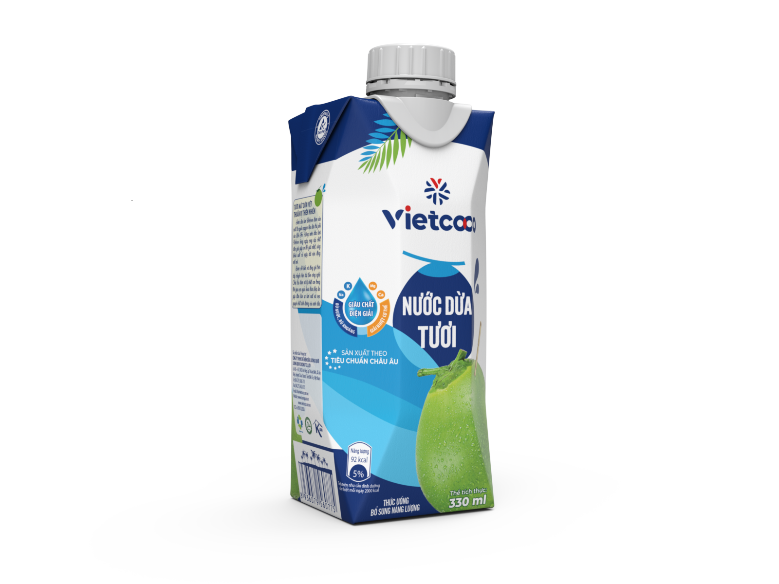 Nước dừa tươi UHT Vietcoco 330ml