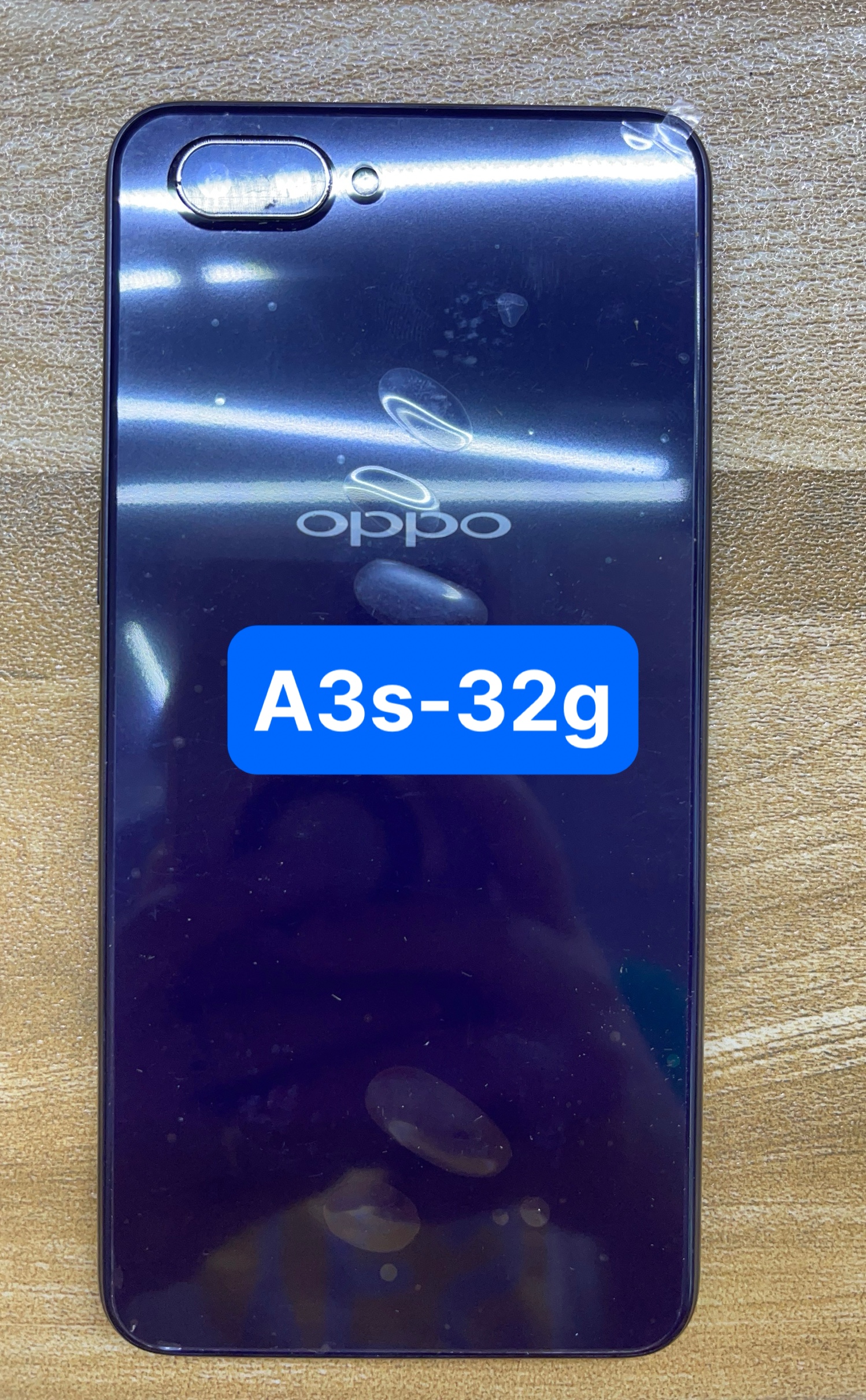 lưng vỏ oppo A3s lỗ chọc sim trên bản 32G