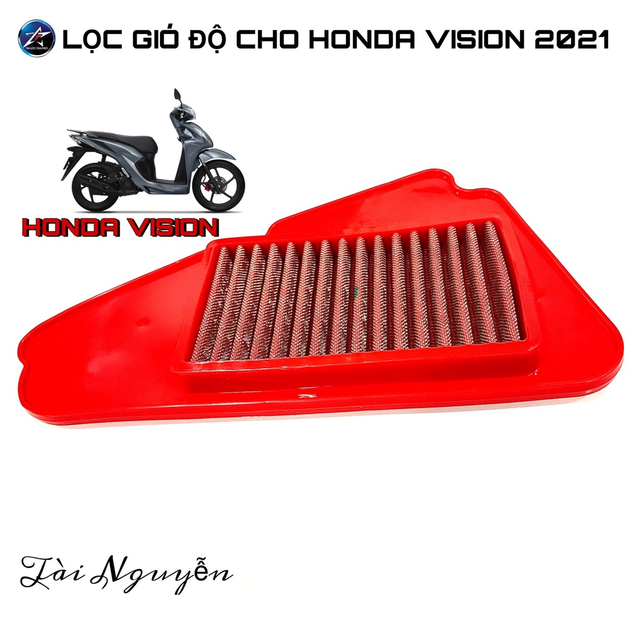 Lọc gió độ cho honda vision 2021