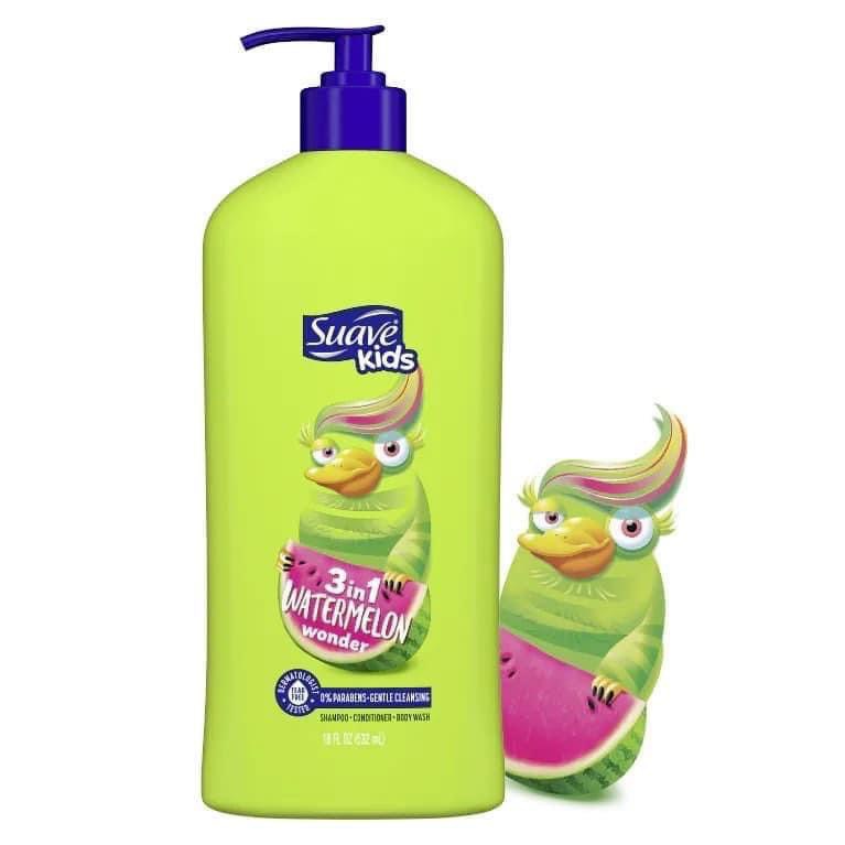 [HCM]SỮA TẮM SUAVE KIDS 3in1 - 1.18L