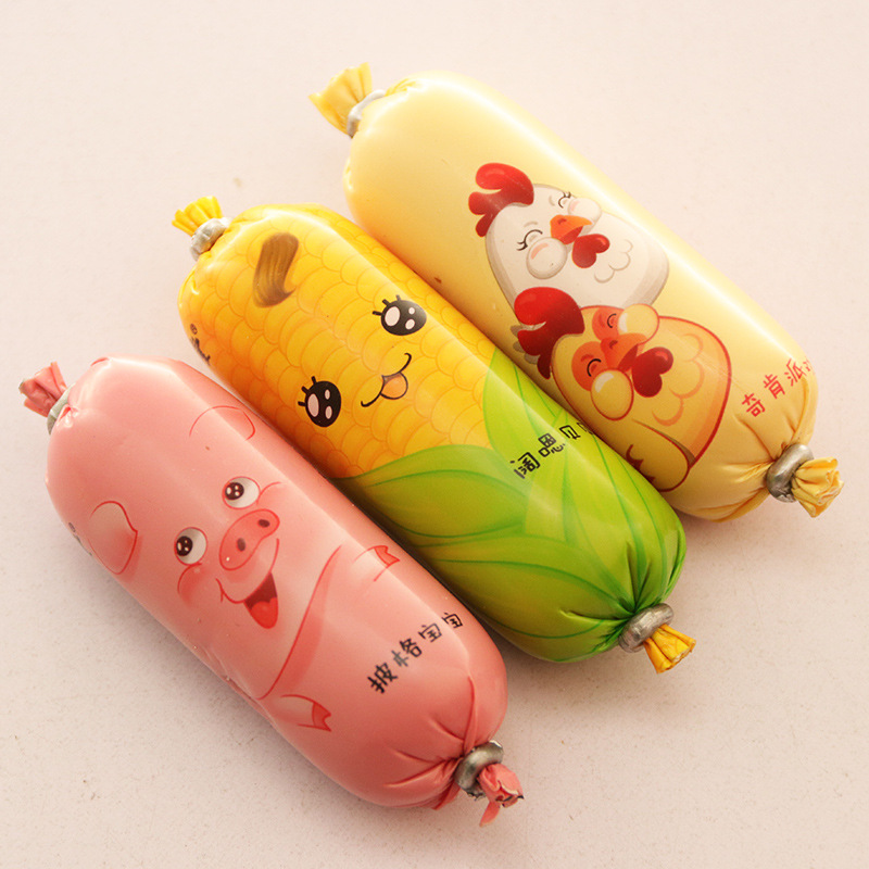 [ Sẵn hàng ] Bán lẻ 2 cái xúc xích mini 4 vị