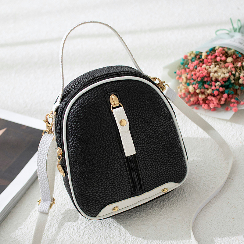 Balo mini nhỏ xinh khóa kéo bl31 đen