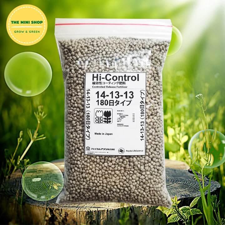 Túi 1KG phân chì tan chậm 14-13-13 nhập khẩu Nhật Bản