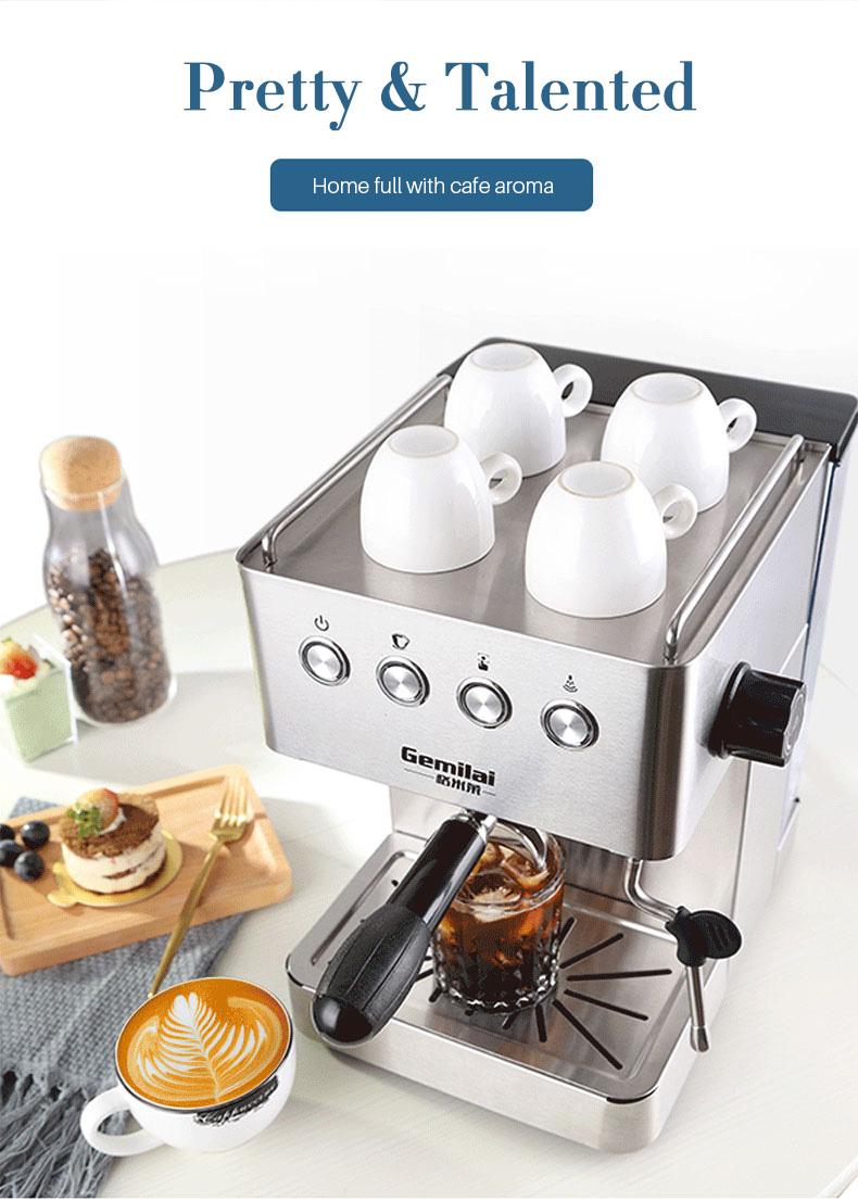 Máy pha cà phê Gemilai CRM 3005E espresso