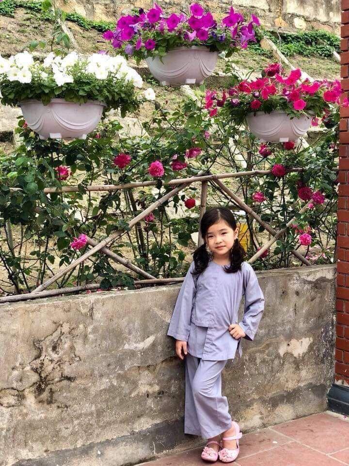 [HCM]đồ lam đi chùa trẻ em
