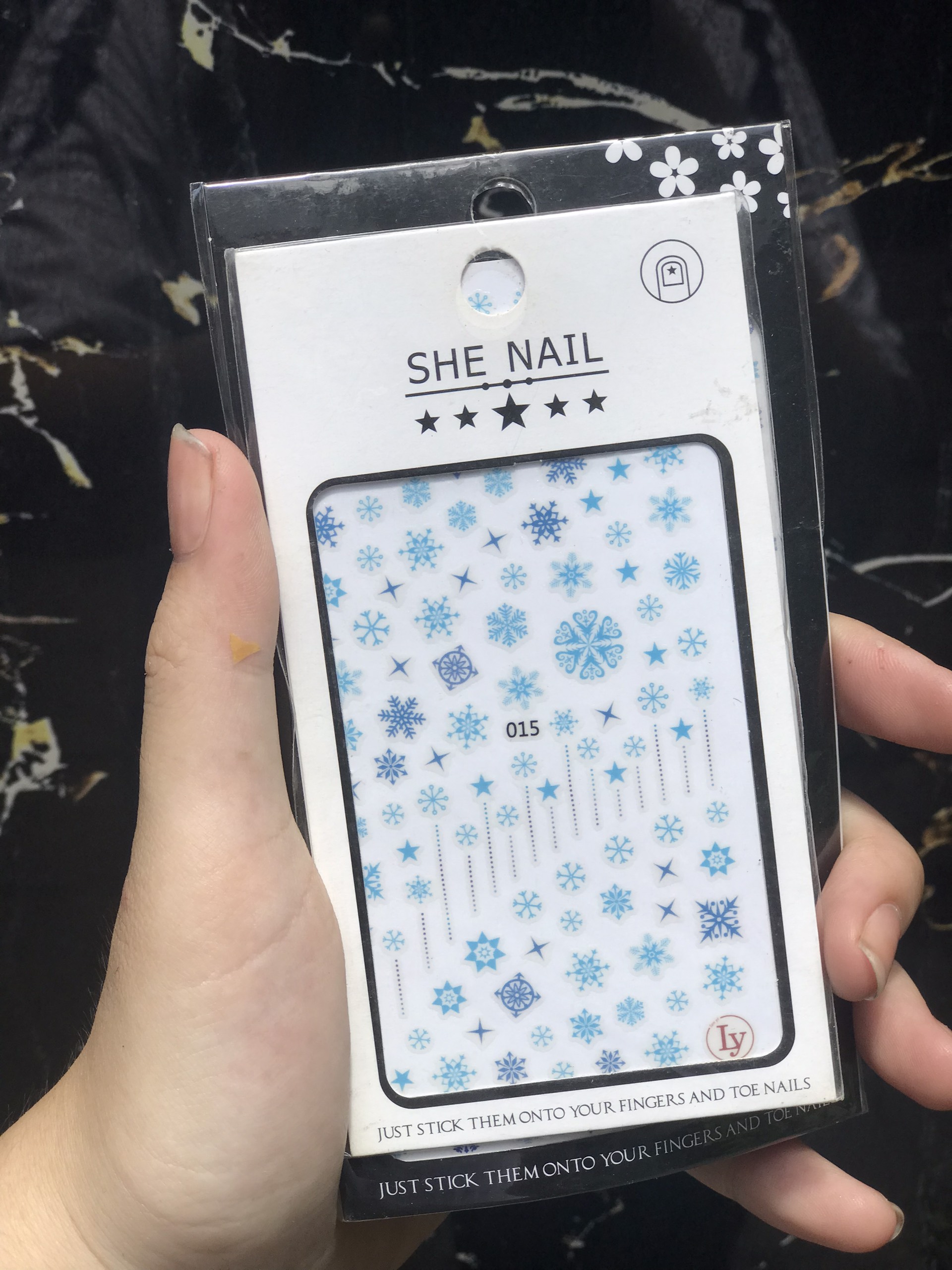 Nail sticker Noel dán móng tay - Chân