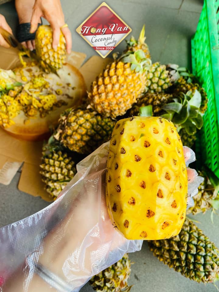 Kẹo khóm mít dừa non ít đường 500g