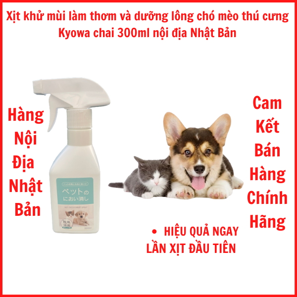 Hanpet - (2 loại) - Xịt khử mùi hôi của chó mèo - XC- PET và FAY 350ml - diệt khuẩn môi trường ( 239)- HP10760TC